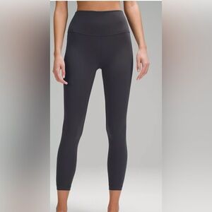 Lululemon Align High Rise Leggings (25”) in Graphite Gray